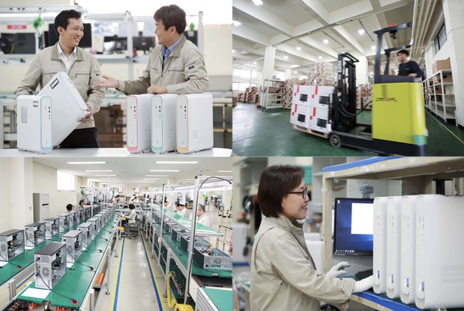 Display manufacturing and quality inspection
